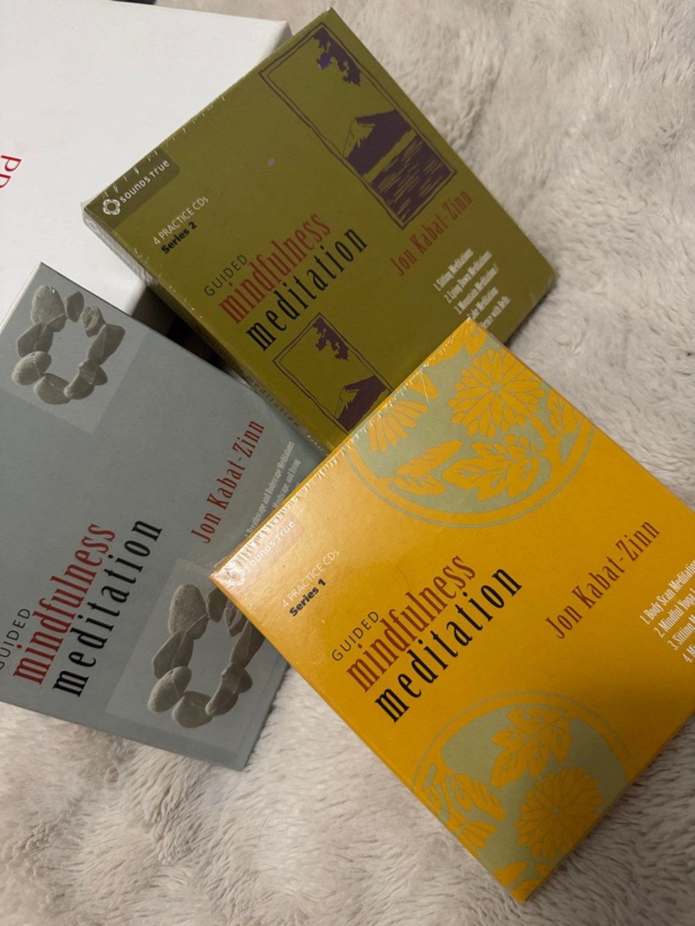Guided Mindfulness Meditation CD Set - Series 1-3 - NIB